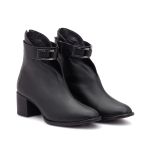Bota Couro Sakomoto Preto