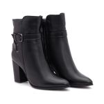 Bota Couro Akemi Preto