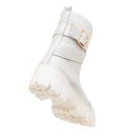 Coturno Couro Daniela Off White
