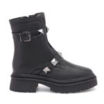 Coturno Couro Ruth Preto
