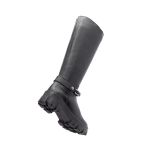 Coturno Couro Anna Preto