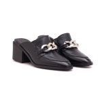 Mule Couro LeBlanc Preto
