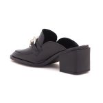 Mule Couro LeBlanc Preto