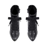 Bota Couro Mary Preto