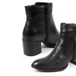 Bota Couro Mali Preto