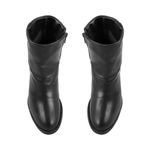 Bota Couro Angel Preto