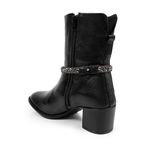 Bota Couro Zoe Preto