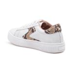 Tênis Miss Flake Branco Amendoa