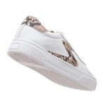 Tênis Miss Flake Branco Amendoa