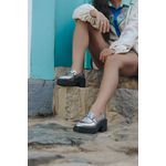 Mocassim Muyuni Couro Inox