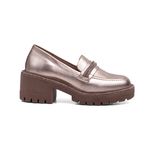 Mocassim Jambiani Couro Ouro Light