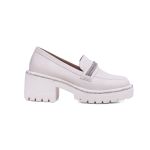 Mocassim Jambiani Couro Off White