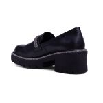 Mocassim Jambiani Couro Preto