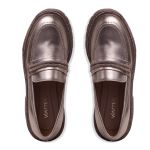 Mocassim Jambiani Couro Ouro Light