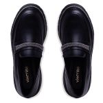Mocassim Jambiani Couro Preto