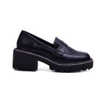 Mocassim Pongwe Couro Preto