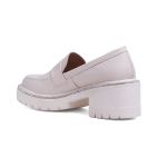 Mocassim Pongwe Couro Off White