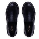 Mocassim Pongwe Couro Preto