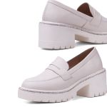 Mocassim Pongwe Couro Off White