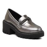 Mocassim Kendwa Couro Inox