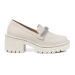 Mocassim Kendwa Couro Off White