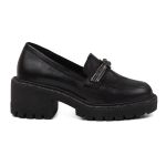 Mocassim Kendwa Couro Preto