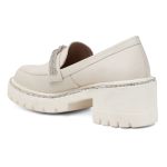 Mocassim Kendwa Couro Off White