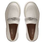 Mocassim Kendwa Couro Off White