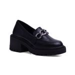 Mocassim Paje Couro Preto