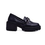 Mocassim Paje Couro Preto