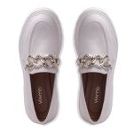 Mocassim Paje Couro Off White
