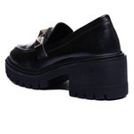 Mocassim Nungwi Couro Preto