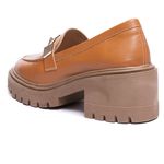 Mocassim Nungwi Couro Caramelo