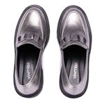 Mocassim Muyuni Couro Inox