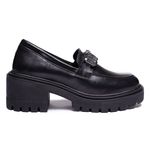 Mocassim Dongwe Couro Preto