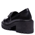 Mocassim Dongwe Couro Preto