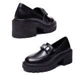 Mocassim Dongwe Couro Preto