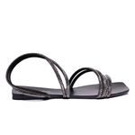 Sandália Rasteira Dubai Preto