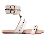 Sandália Rasteira Maragogi Off White