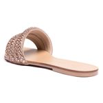 Sandália Rasteira Lagoinha Nude