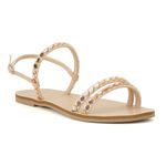 Sandália Rasteira Clarim Marfim