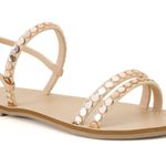 Sandália Rasteira Clarim Marfim