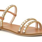 Sandália Rasteira Clarim Whisky