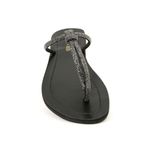 Sandália Rasteira Lume Preto