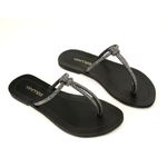 Sandália Rasteira Lume Preto