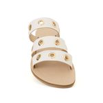 Sandália Rasteira Dew Off White