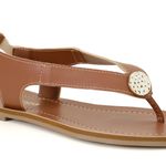 Sandália Rasteira Serena Whisky