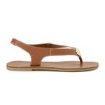 Sandália Rasteira Serena Whisky