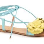 Sandália Rasteira Ibiza Celeste Lima