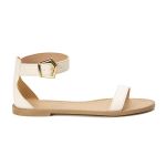 Sandália Rasteira Itália Off White
